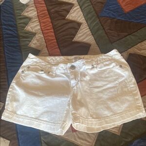 Maurices White Jean Shorts Classic Summer Style